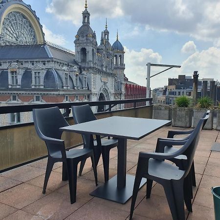 City Penthouse, Rooftop Terrace, Free Netflix, Wifi And Airco Antwerpen Bagian luar foto