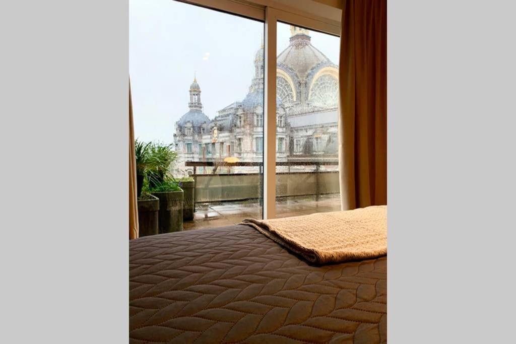 City Penthouse, Rooftop Terrace, Free Netflix, Wifi And Airco Antwerpen Bagian luar foto