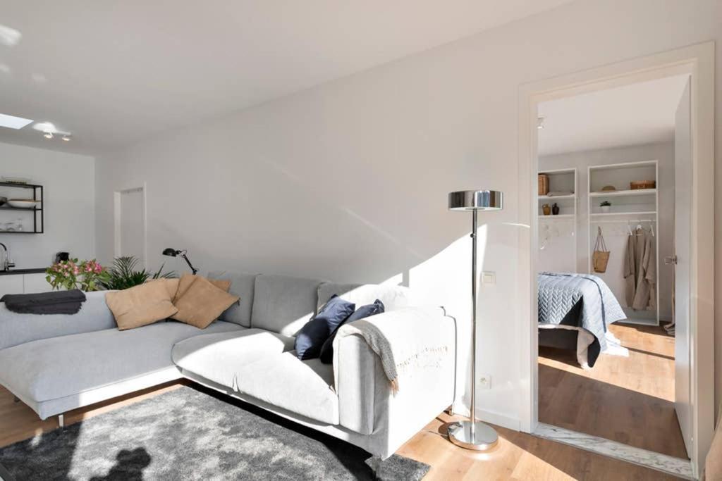 City Penthouse, Rooftop Terrace, Free Netflix, Wifi And Airco Antwerpen Bagian luar foto
