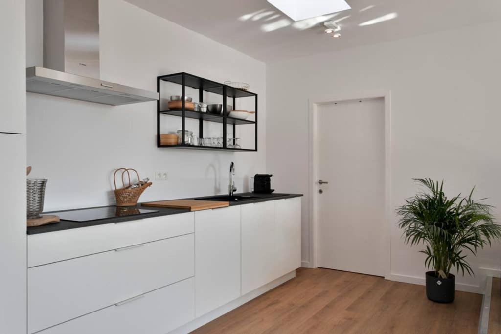 City Penthouse, Rooftop Terrace, Free Netflix, Wifi And Airco Antwerpen Bagian luar foto